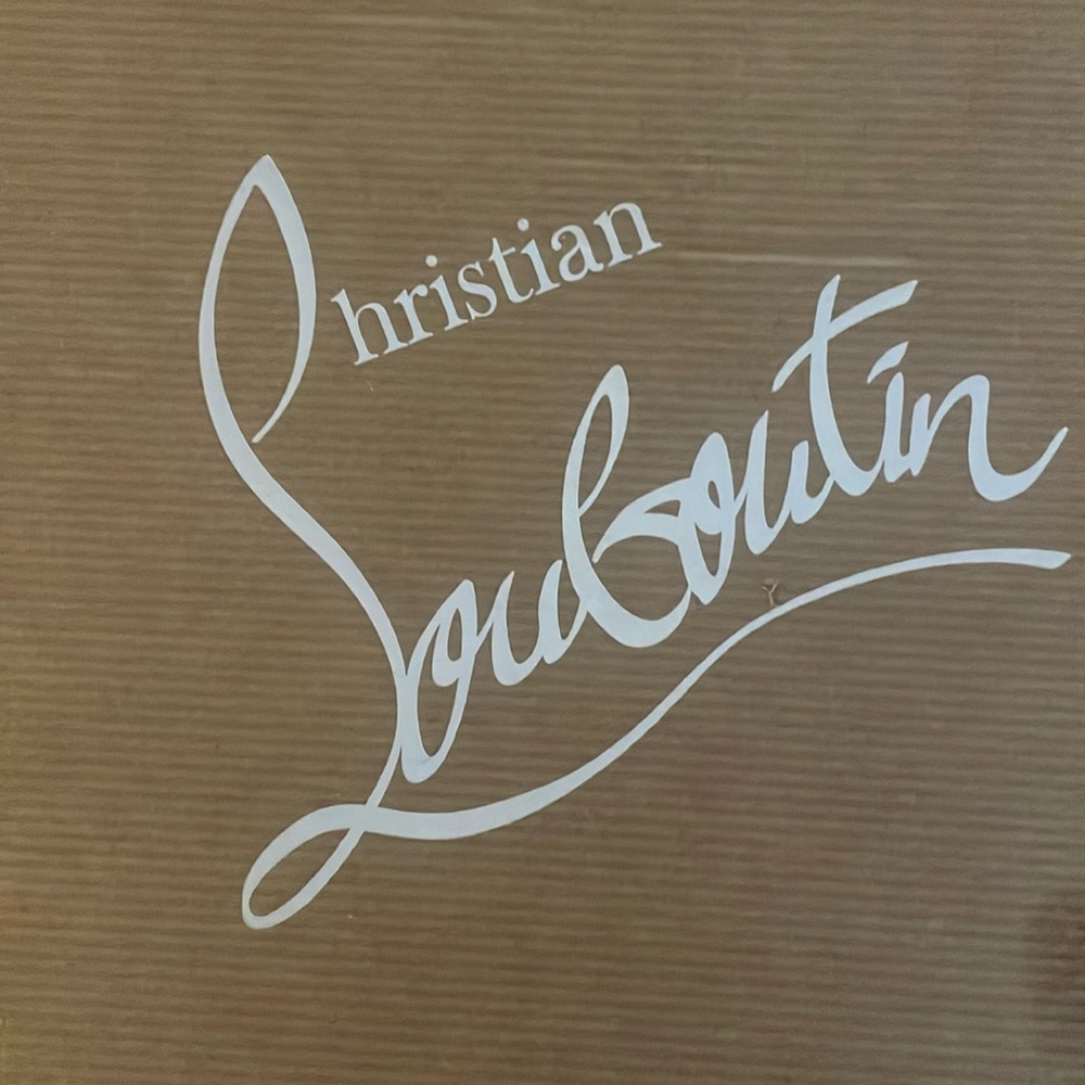 Black Christian louboutin suede